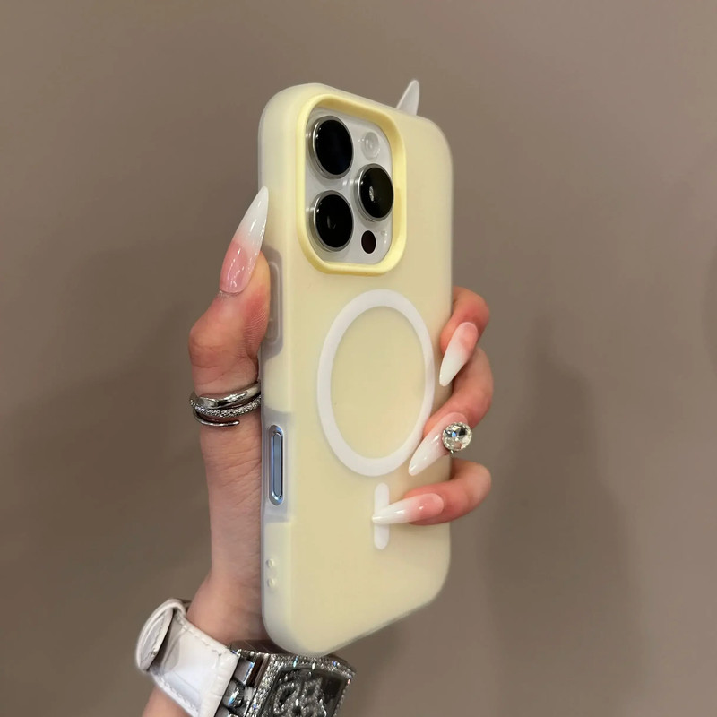 MagSafe Candy Color Case iPhone 17 16 15 14 13 12 11 Pro Max Matte