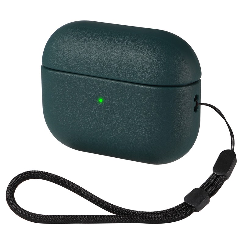 For Airpods Pro 2 3 2 Leather Texture Full-Body Protective Headphone Case Cover gallery