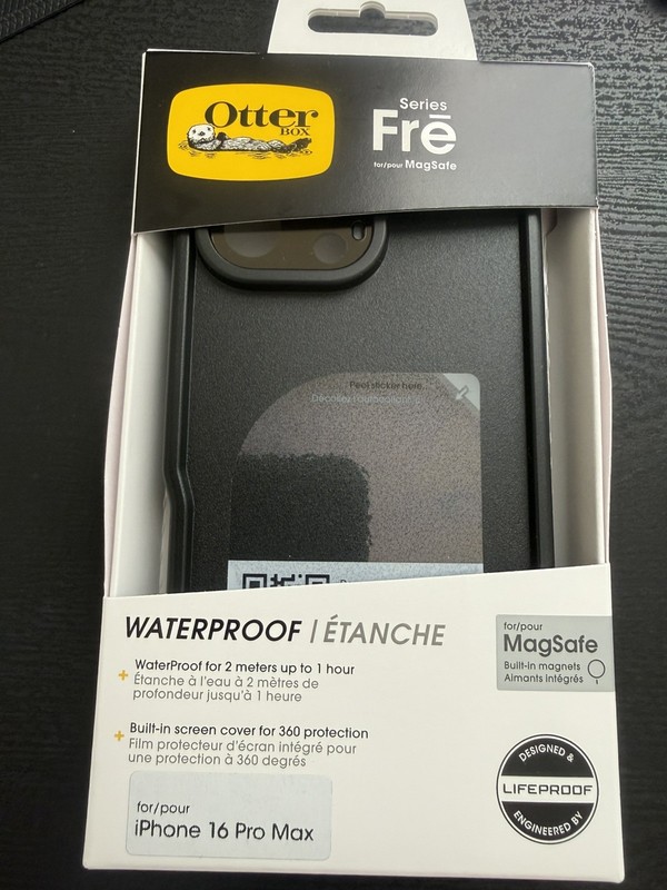 New Waterproof OtterBox iPhone 16 Pro FRE Series Case with MagSafe