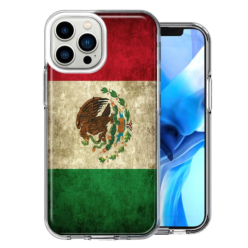 For Apple iPhone 13 Pro Flag of Mexico Case