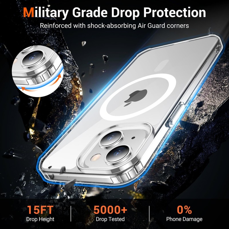 Funda Cober Carcasa Case Protector MagSafe Para iPhone 14 PLUS 6.7 ENVIO GRATIS gallery