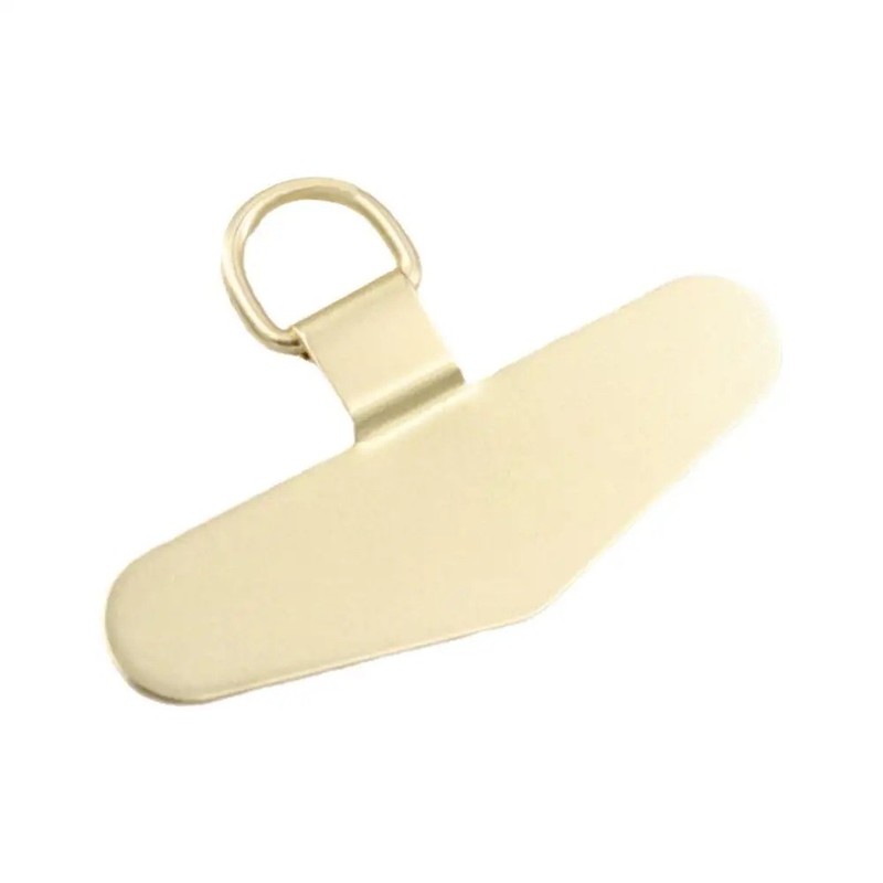 Steel Metal Phone Lanyard Patch Ultra Thin Universal Anti Lost Strap Clip gallery