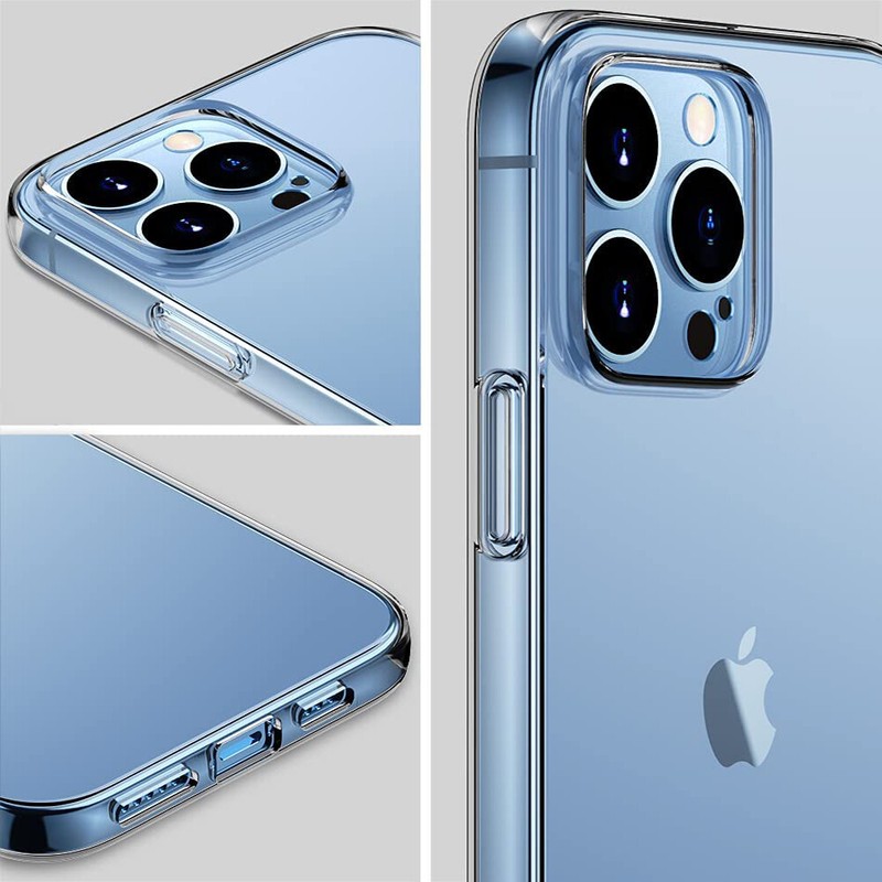 Case For iPhone 13 11 12 14 Pro Max Clear Silicone Soft Slim Shockproof Cover gallery
