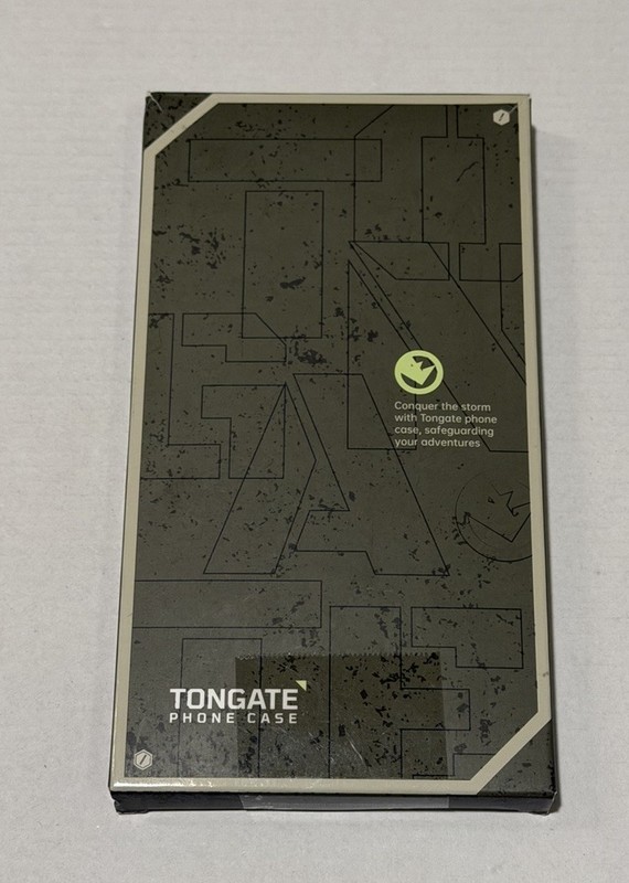 Tongate iPhone 17 Pro Max Case Matte Clear Black Kickstand
