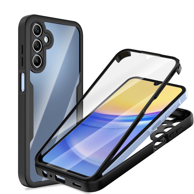 For Samsung Galaxy A15 5G Full Body Case Rugged Cover Built-in Screen Protector