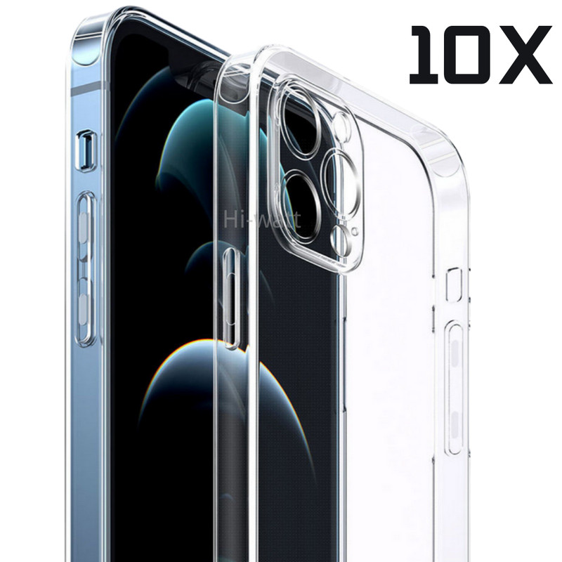 WHOLESALE For iPhone 13/12 Pro Max 13 Plus Case Shockproof Clear UltraThin Cover