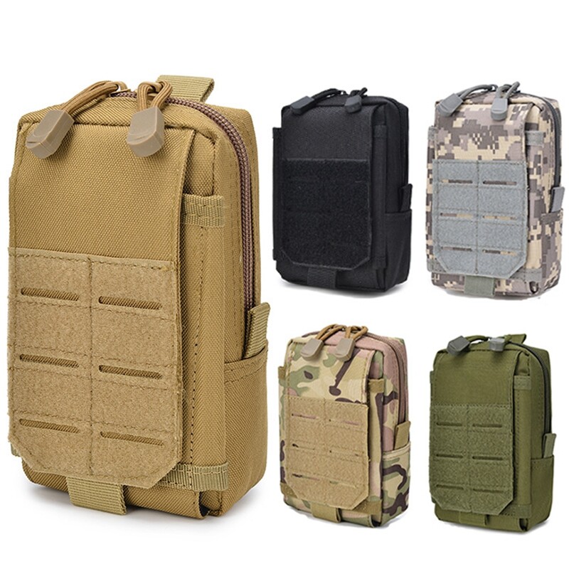 Tactical Molle EDC Pouch Cellphone Pouch Holder Utility Gadget Organizer Bag US