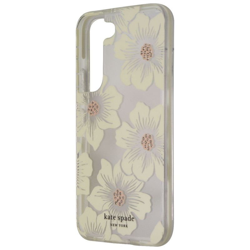 Kate Spade Defensive Hardshell Case for Galaxy S22 – Hollyhock Floral