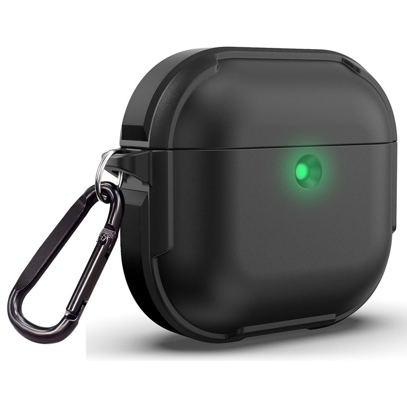 For AirPods 4th Gen Case Slim Shockproof Rugged Drop Protection Cover w/Keychain