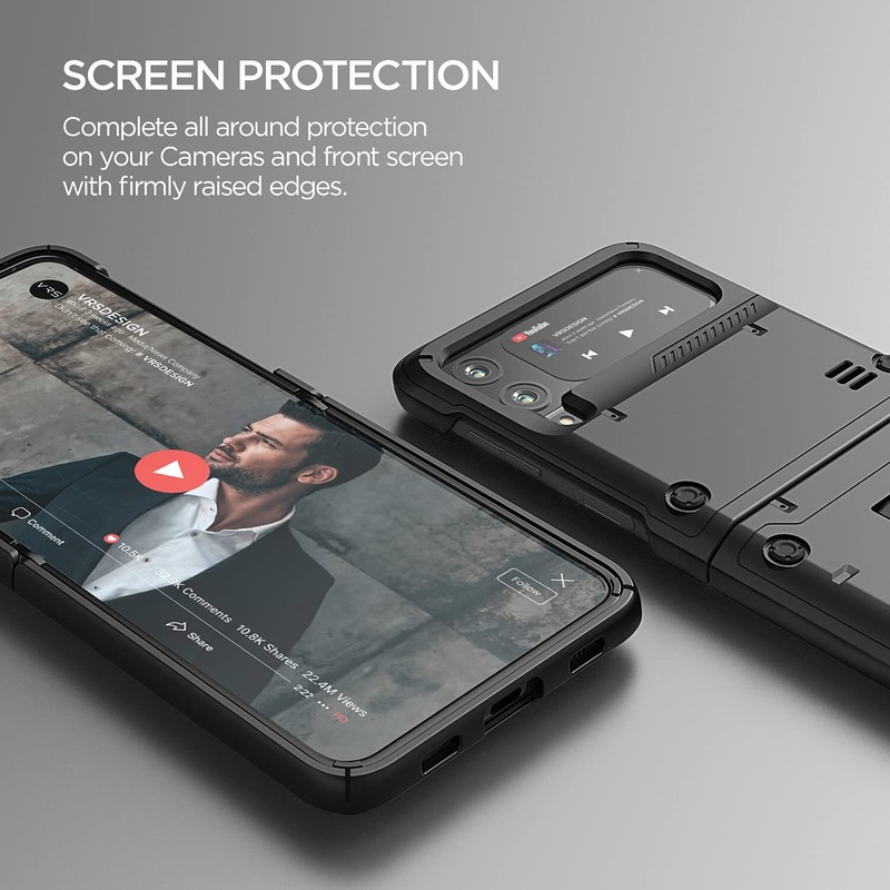 For Samsung Galaxy Z Flip 3 Case VRS Design® [QuickStand Active] w/ Kickstand gallery
