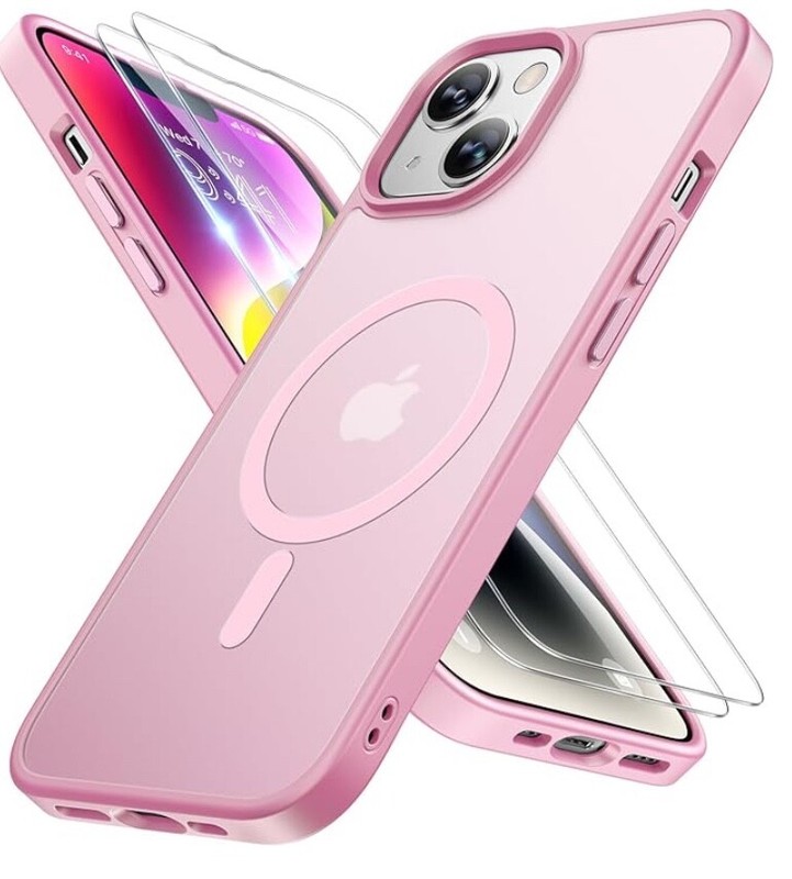 For iPhone 16 15 14 Plus 13 12 11 Pro Max Frosted Case Mag Safe Shockproof Cover