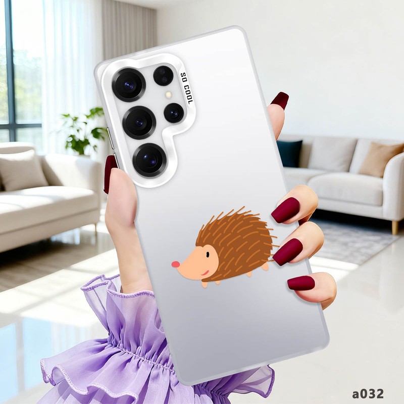 Funny Animals Shockproof PC Cover For Samsung S26 S25 Ultra S23 S24 Phone Case