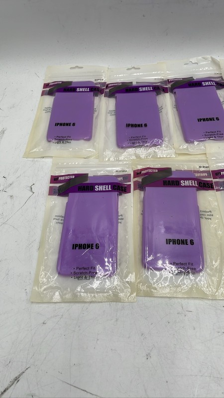 iPhone 6 Hard Shell Cases Purple Slim Snap On Cover Lot Of 9 gallery