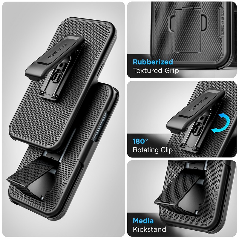 For iPhone 17 DuraClip Case w/ Holster gallery