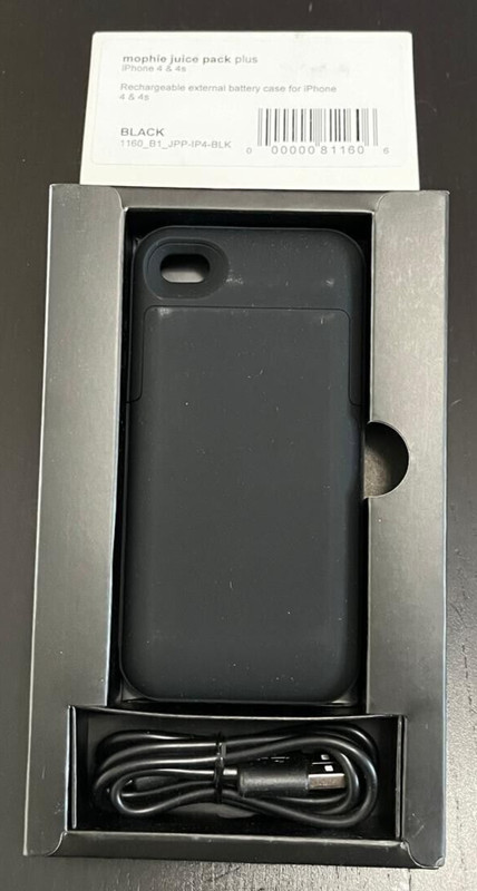 NEW Genuine Mophie Juice Pack Plus for iPhone 4 4S External Battery Case W/O Box