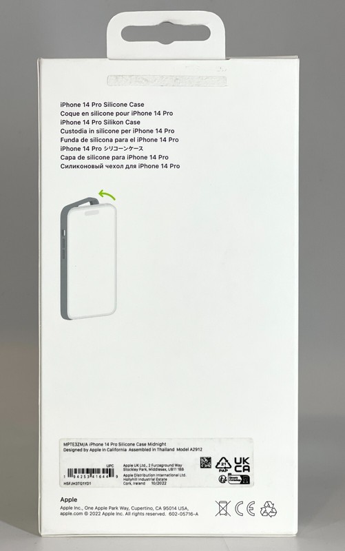 OEM Apple Magsafe Silicone Case for iPhone 14/14 Pro/14 Plus/14 Pro Max-Midnight gallery
