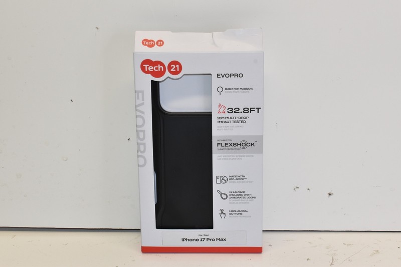 Evopro Tech21 Case for iPhone 17 Pro Max with MagSafe Black