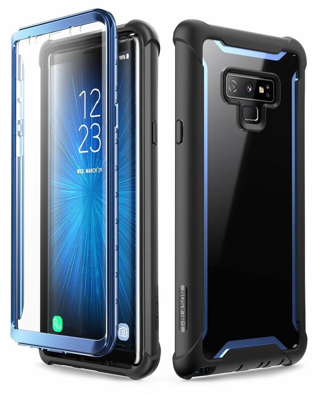 For Samsung Galaxy Note 8 / Note 9, Genuine i-Blason Bumper Case Cover w/ Screen