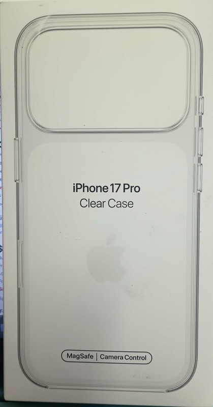 Genuine Apple Case with MagSafe For iPhone 17 Pro – Clear