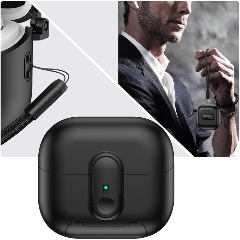 Rugged Cover For Samsung Galaxy Buds 3/3 Pro Shockproof Case with Phone Stand gallery