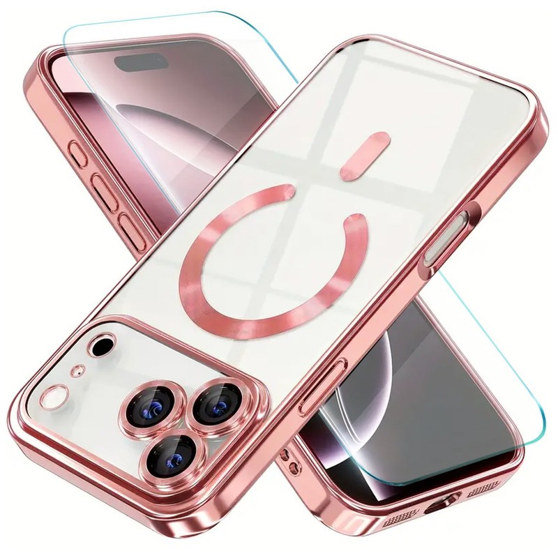 For For iPhone 17 Pro Max 17 Air Case Shockproof Phone Cover + Tempered Glass gallery