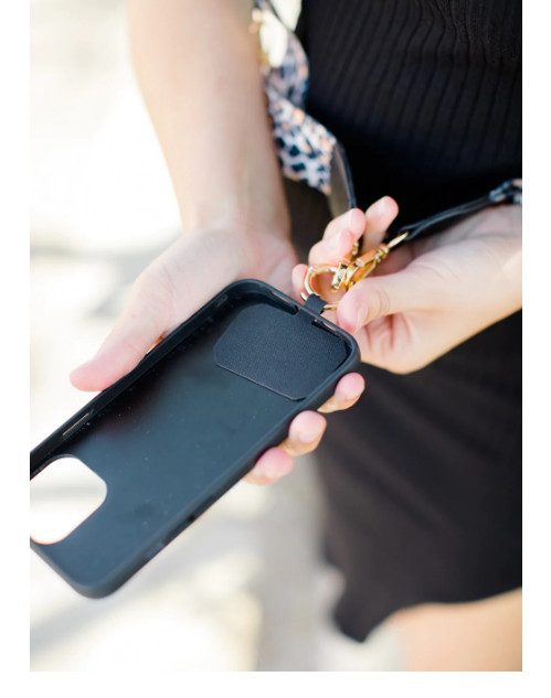 NEW SAVE THE GIRLS BLUE POUCH CROSS BODY CLIP & GO CELL PHONE CROSSBODY STRAP gallery