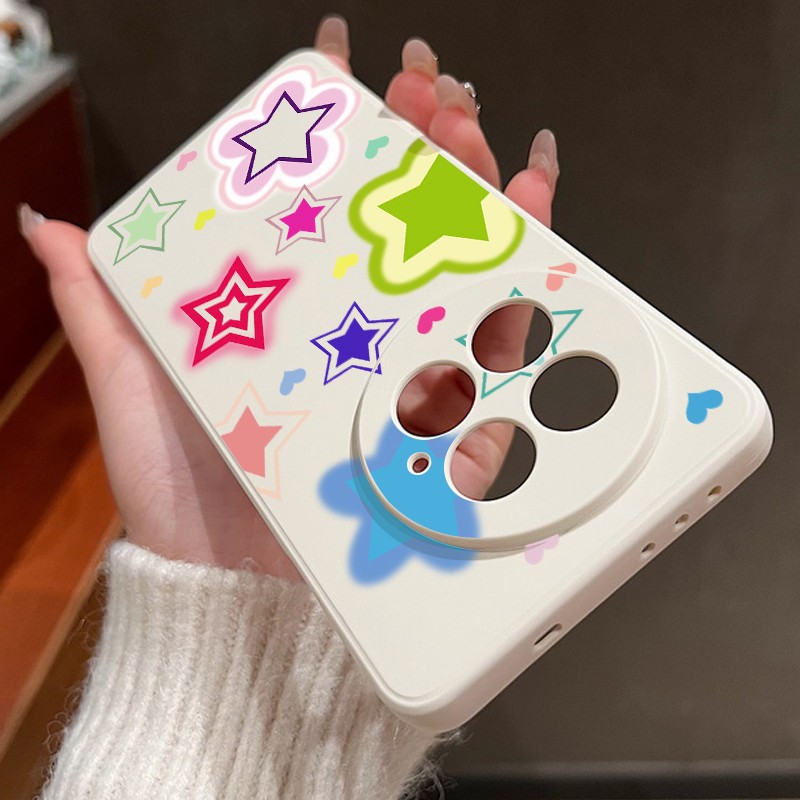 Cute Star Silicone Phone Case For OnePlus 15 13 12 13R 11R 1+ Nord 5 ACE 5 Cover gallery