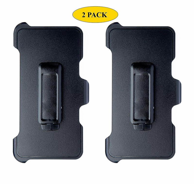 2-Pack Belt Clip Replacement Holster Compatible Heavy Duty 3 in 1 Hybrid iPhone
