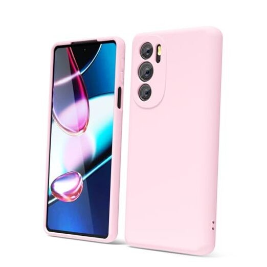 for Motorola Moto/Edge Plus 5G UW 2022 Phone Case Edge Plus 2022 Light Pink