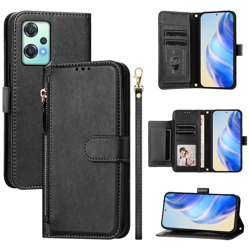 Case For OnePlus Nord CE 2 Lite 5G New Multi-function Zippered Phone