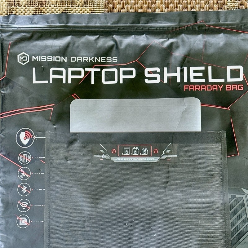 Mission Darkness Non Window Faraday Bag Laptop Shield NEW! Free Shipping gallery
