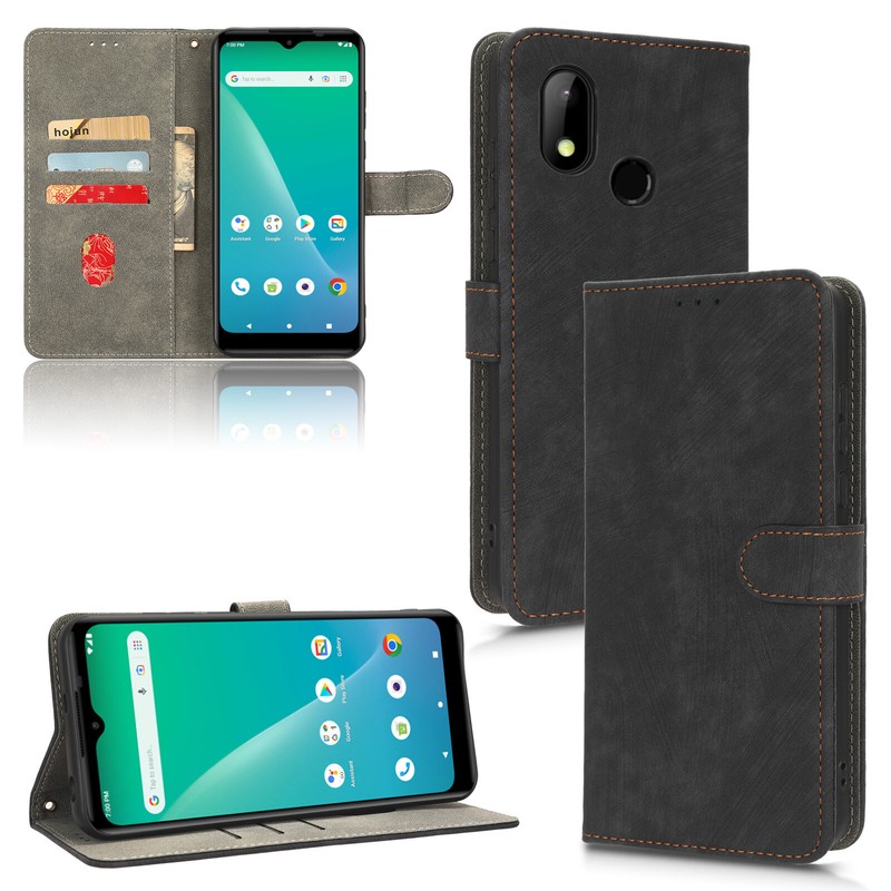 For Hot Pepper Chilaca HPPL60A Retro Flip Leather Wallet Card Soft Case Cover