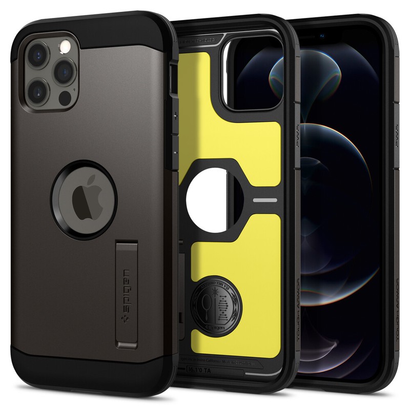 iPhone 12 Pro Max Mini Pro Case | Spigen [ Tough Armor ] Dual Layer Cover