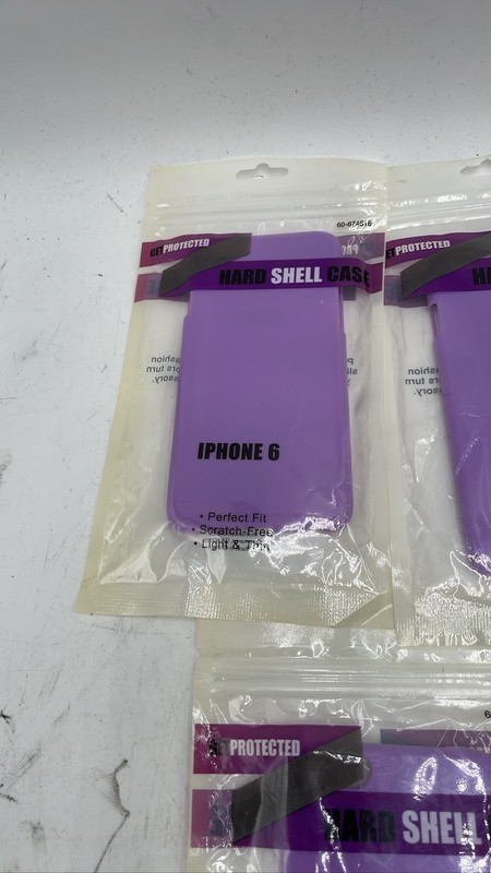 iPhone 6 Hard Shell Cases Purple Slim Snap On Cover Lot Of 9 gallery