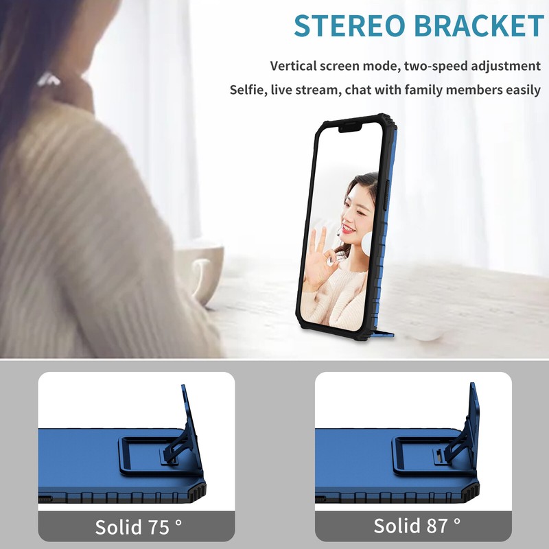 Shockproof Slide Camera Lens Protection Stand Case For Google Pixel Fold 8 8 Pro gallery