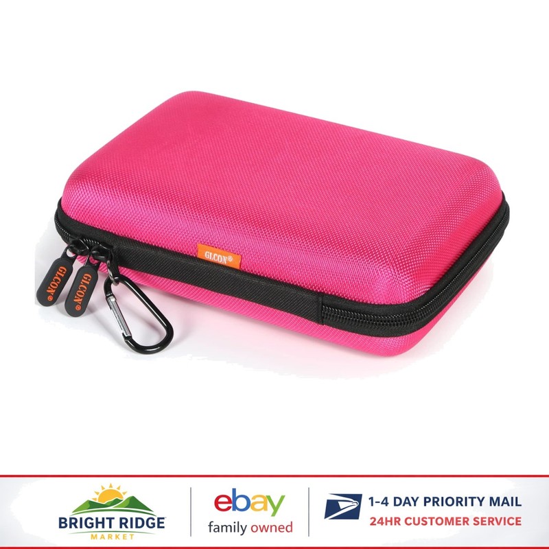 Hard Shell Travel Case for Chargers, Power Banks, and Electronics Accessories