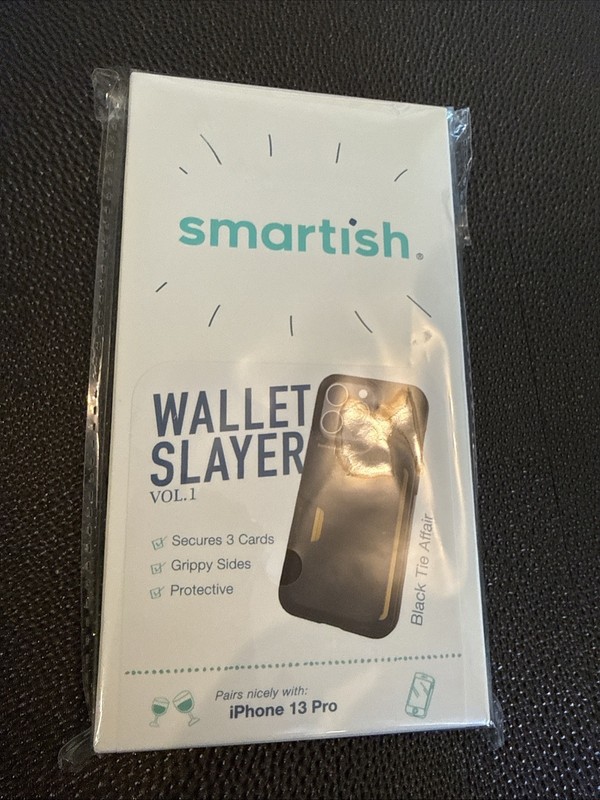 Smartish Wallet slayer Vol.1 iPhone 13 Pro VT21x-Black