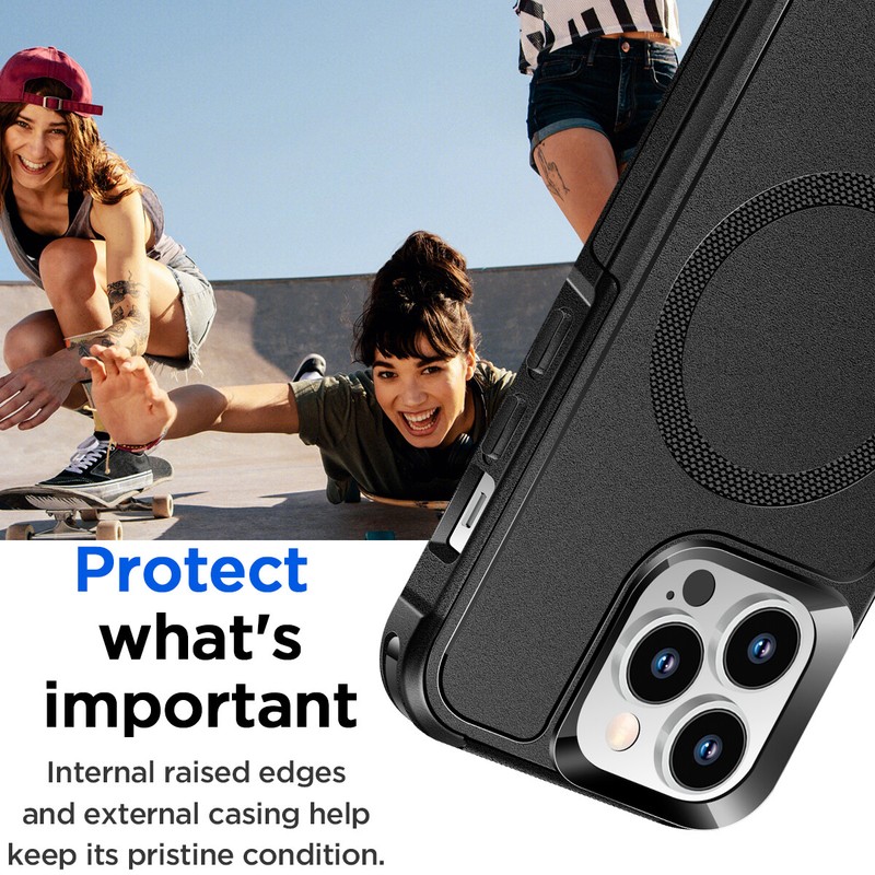 MagSafe Magnetic Case Fr iPhone 17 16 15 Pro Max 16e Shockproof Heavy Duty Cover gallery