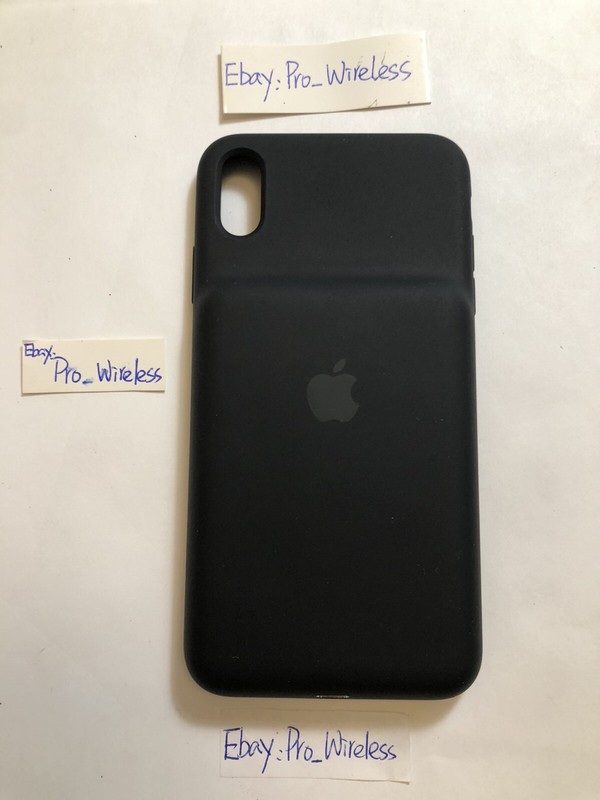 Apple MRXQ2LL/A iPhone Xs Max Smart Battery Case - Black Apple New Replacement gallery
