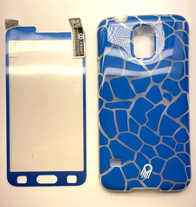 Jellyfish Protective Case for Samsung Galaxy S5, Blue gallery