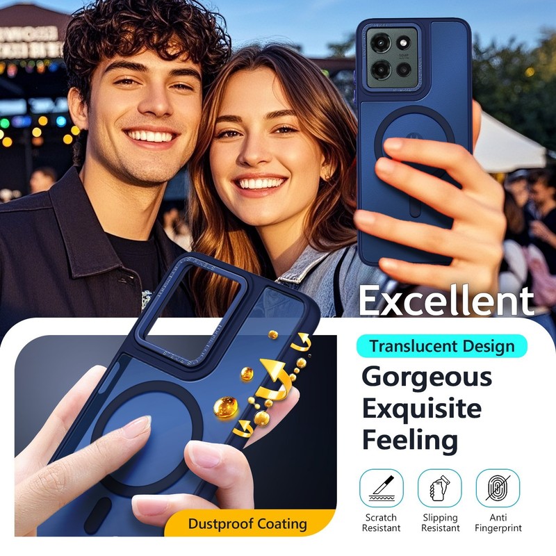 For Motorola Moto g 5G (2025) / g POWER (2025) Case Magsafe Protector Cover gallery