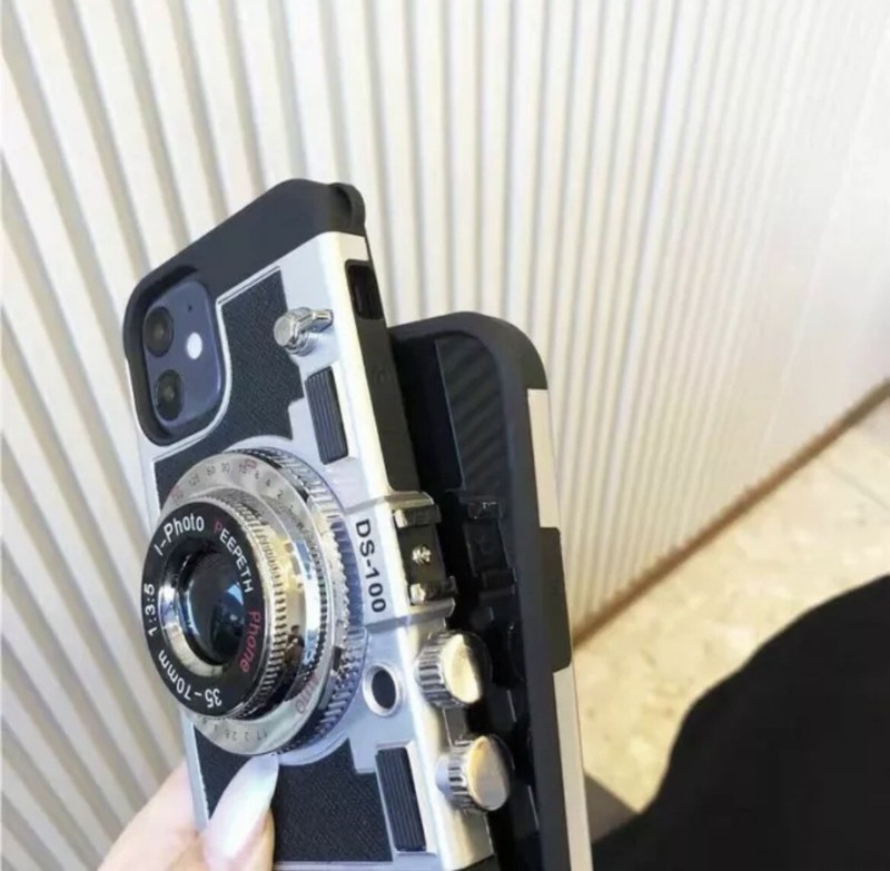 Camera Retro Fundas Emily in Paris Cases For Apple iPhone 12 Ships From Canada