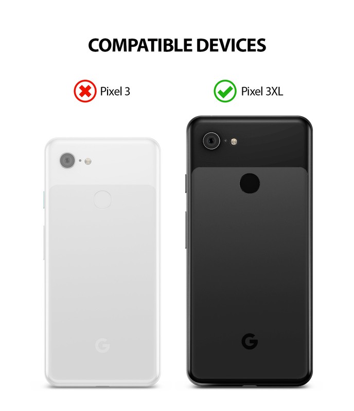 For Google Pixel 3 XL | Ringke [FUSION] Clear Shockproof TPU Bumper Cover Case gallery