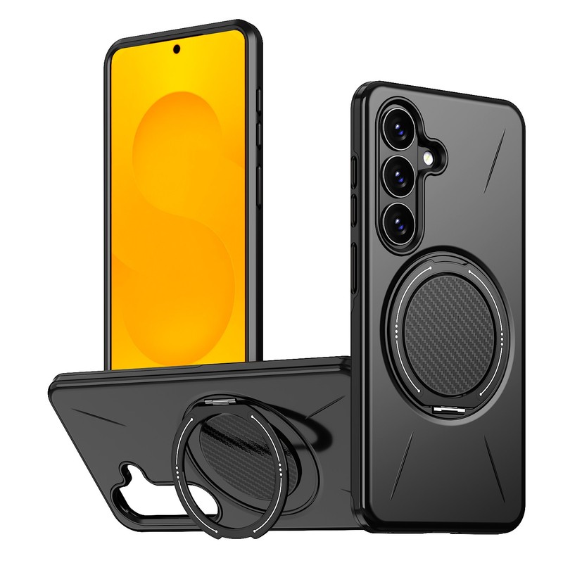 For Samsung Galaxy A16 5G A26 A36 A56 A57 A15 A35 Mag Safe Case Ring Stand Cover