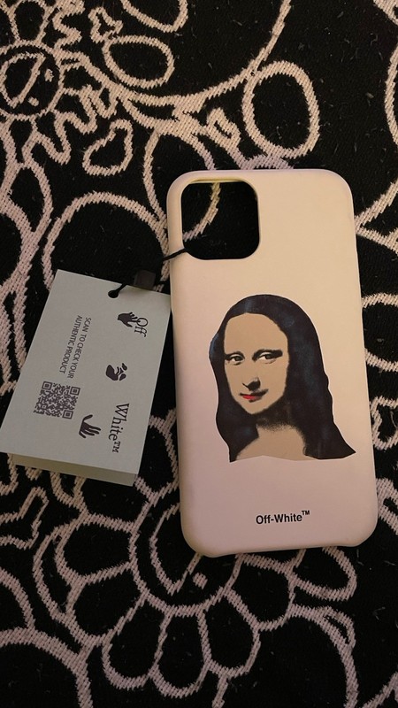 Off-White NWOB IPhone 11 Pro case , White MONALISA