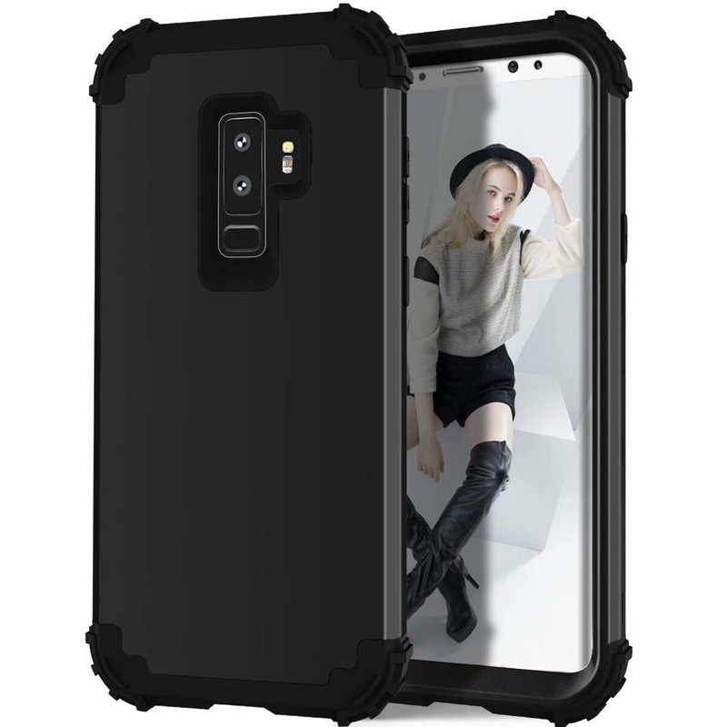 3 in 1 Shockproof Hard Phone Case For Samsung Galaxy S21 S22 S23 S24 S25 Plus