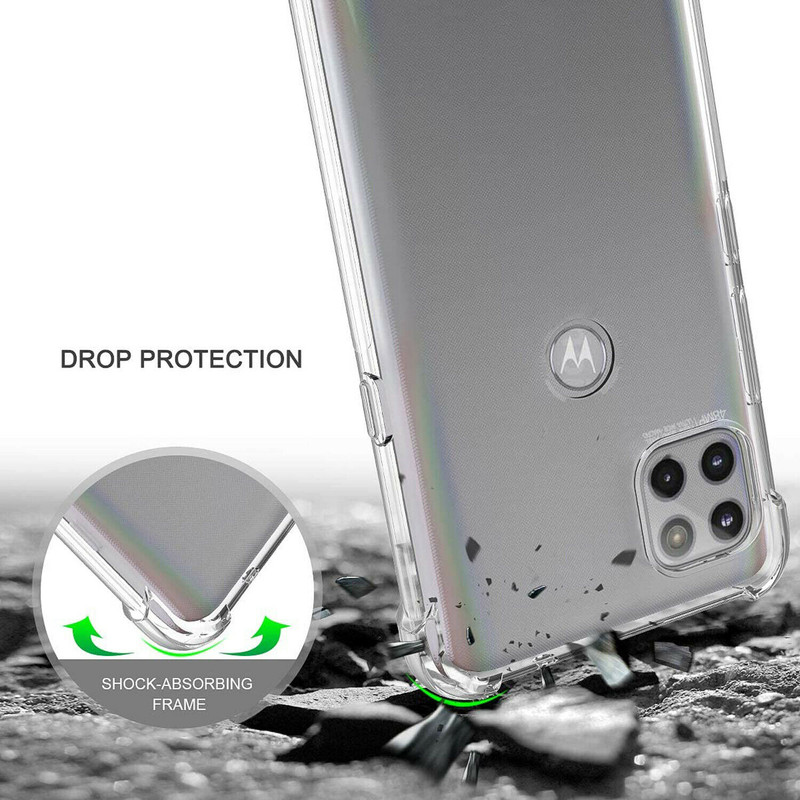 Transparency Case For Motorola One 5G Ace/G Stylus 5G TPU Soft Clear Phone Cover gallery