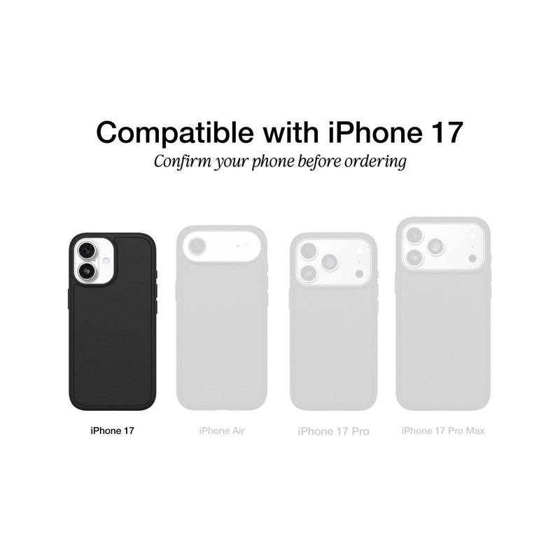 OtterBox iPhone 17 Profile Series Case Black UltraThin, Stylish Minimalist ... gallery