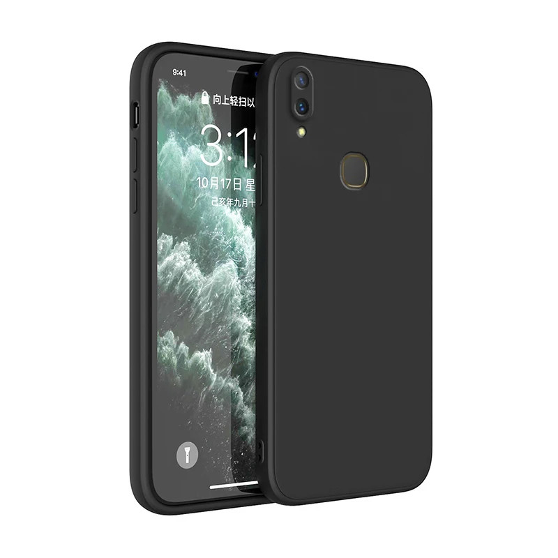 Liquid Silicone Shockproof Phone Case Compatible with Xiaomi Redmi Note 10 9 8