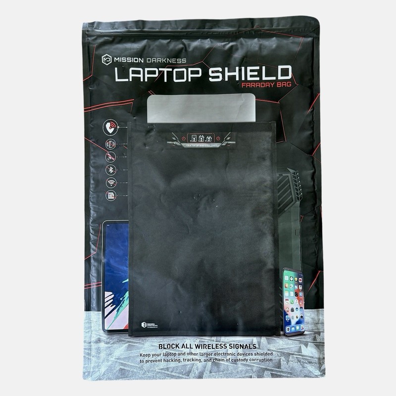 Mission Darkness Non Window Faraday Bag Laptop Shield NEW! Free Shipping